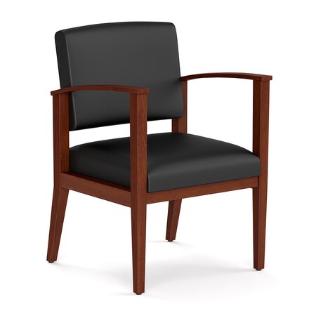 Officesource Chelsea Collection Designer Guest Chair 1600VCHBK
